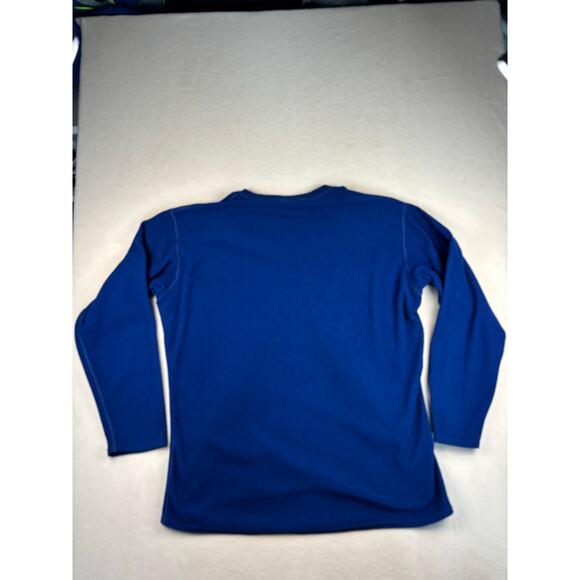 Vintage Patagonia Men's XL Capilene Fleece Henley Base Layer Blue 90s gorpcore - Picture 8 of 9